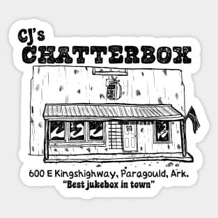 CJ's Chatterbox Sticker